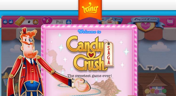 Candy Crush Saga King Online