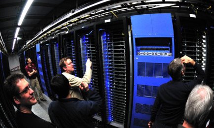 Inside a Facebook data center