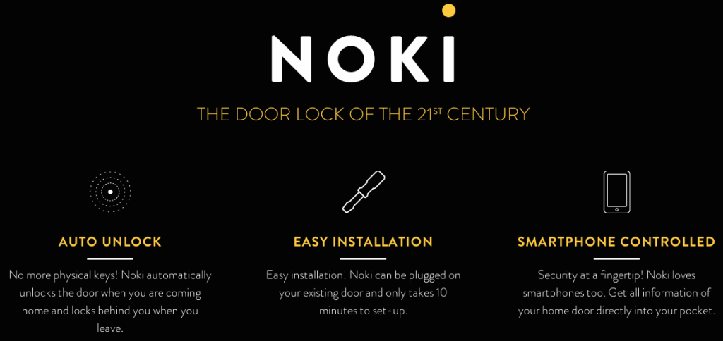 Noki - The Door Lock of the 21st Century