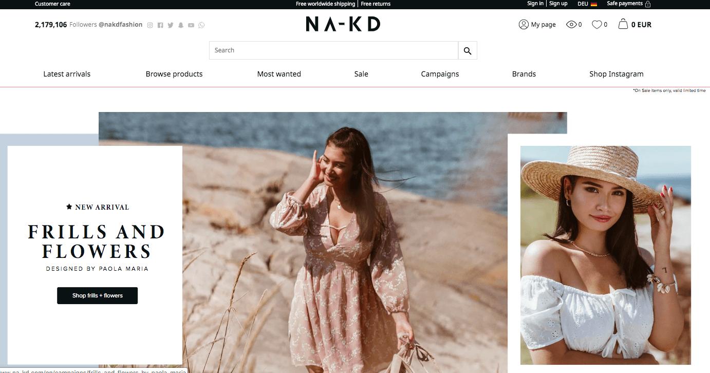 Swedish fashion startup NA-KD closes its Series B round at €65 million, with the extra €20 million for localisation
